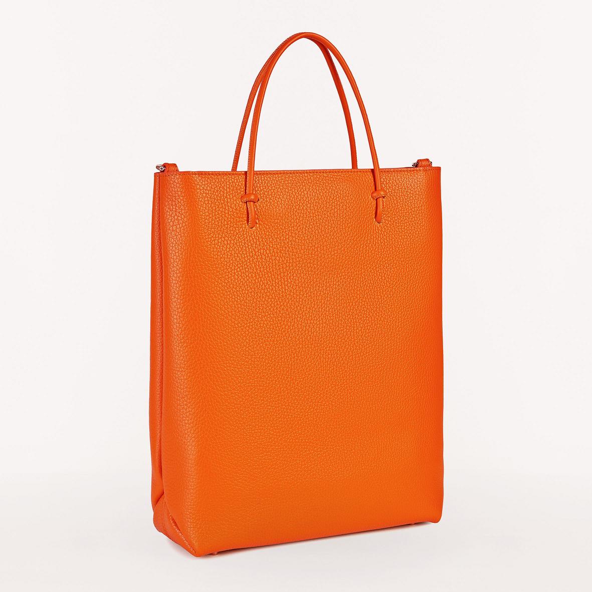 Women Furla Essential Handbags Malaysia 73280VBMD Orange